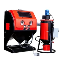 Пескоструйная камера инжекторного типа с фильтром вентилятором PST КСО-135-И-ФВ-М