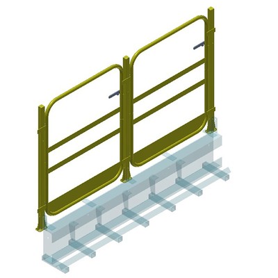 Калитки безопасного доступа к мостикам переходным МП
