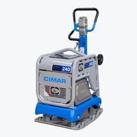 Виброплита бензиновая реверсивная CIMAR CPC-240 (HONDA)